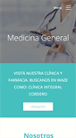 Mobile Screenshot of clinicaintegralcordero.com